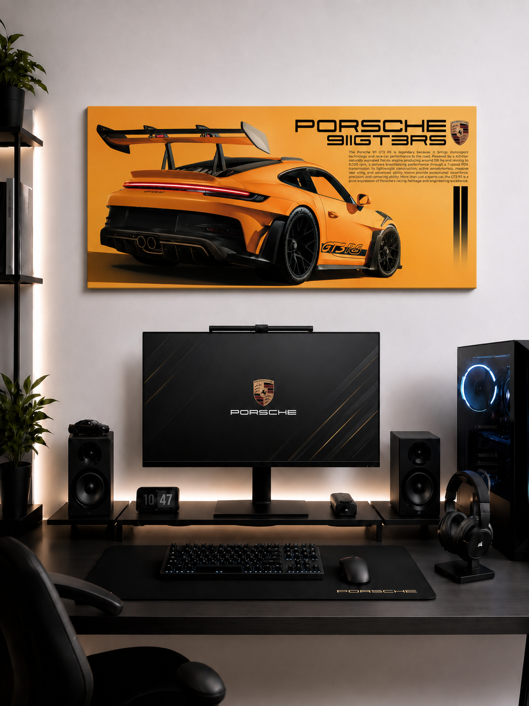 Porsche 911 GT 3 RS Tablo