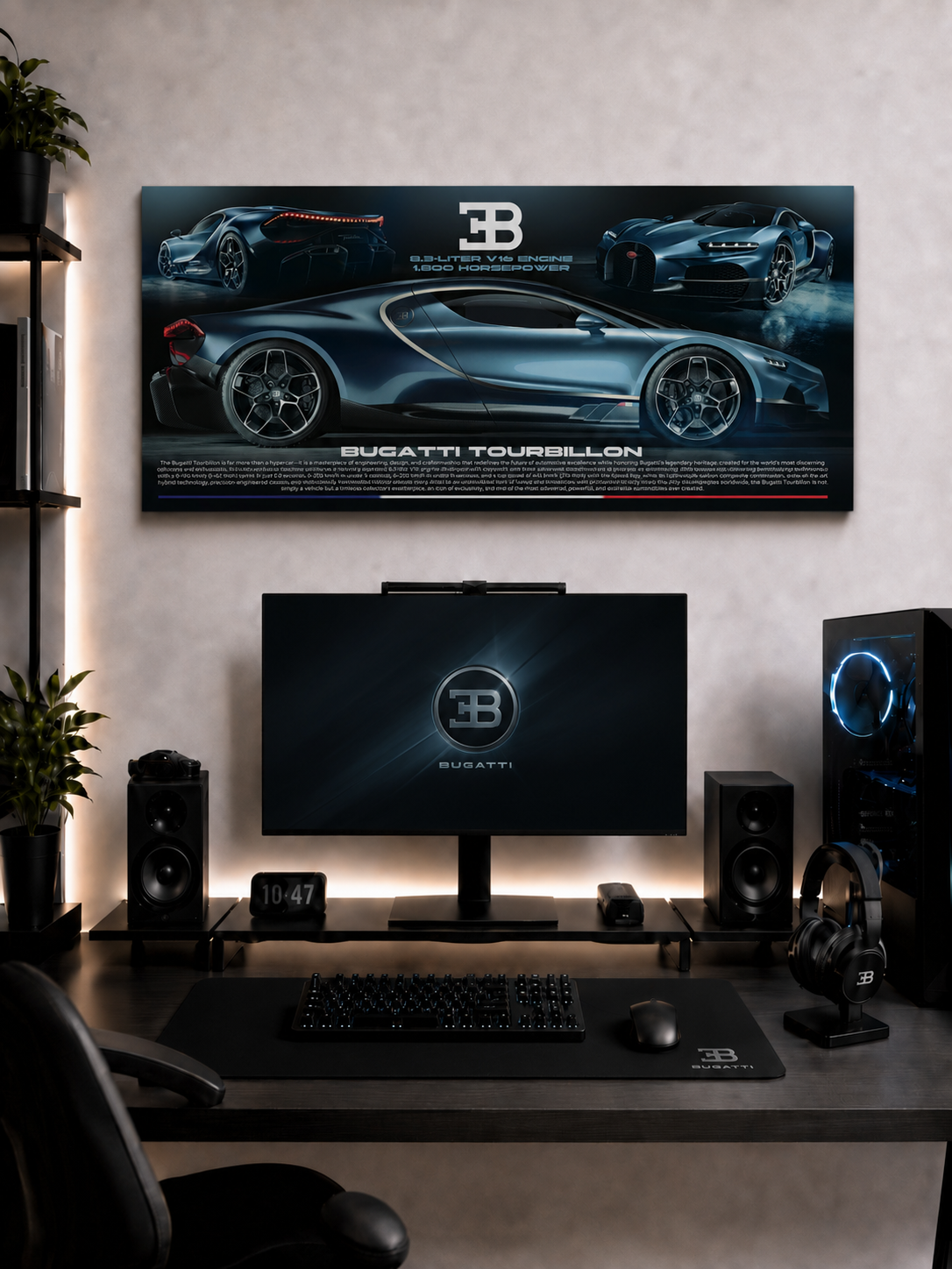 Bugatti Tourbillon Tablo