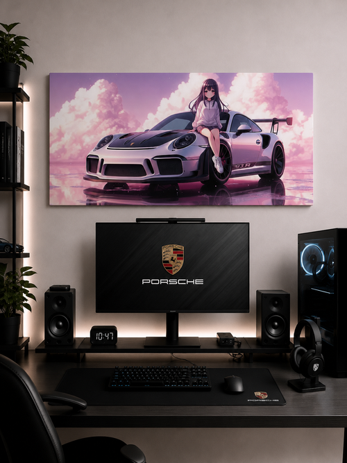 Porsche 911 GT3 RS Anime Tablo