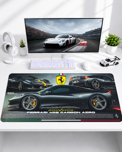 Ferrari 458 Carbon Mousepad