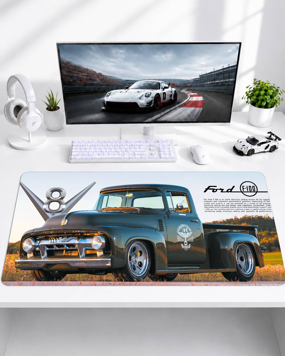 Ford F100 Classic Mousepad