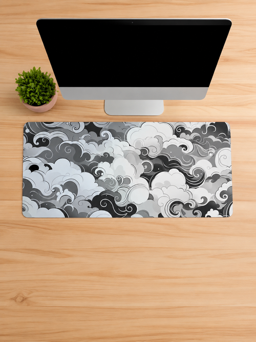 Grey Clouds Mousepad