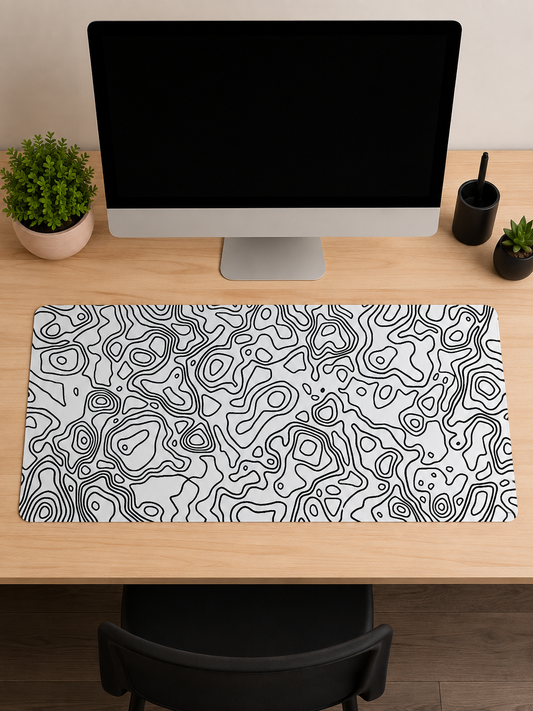Monochrome Lines Mousepad
