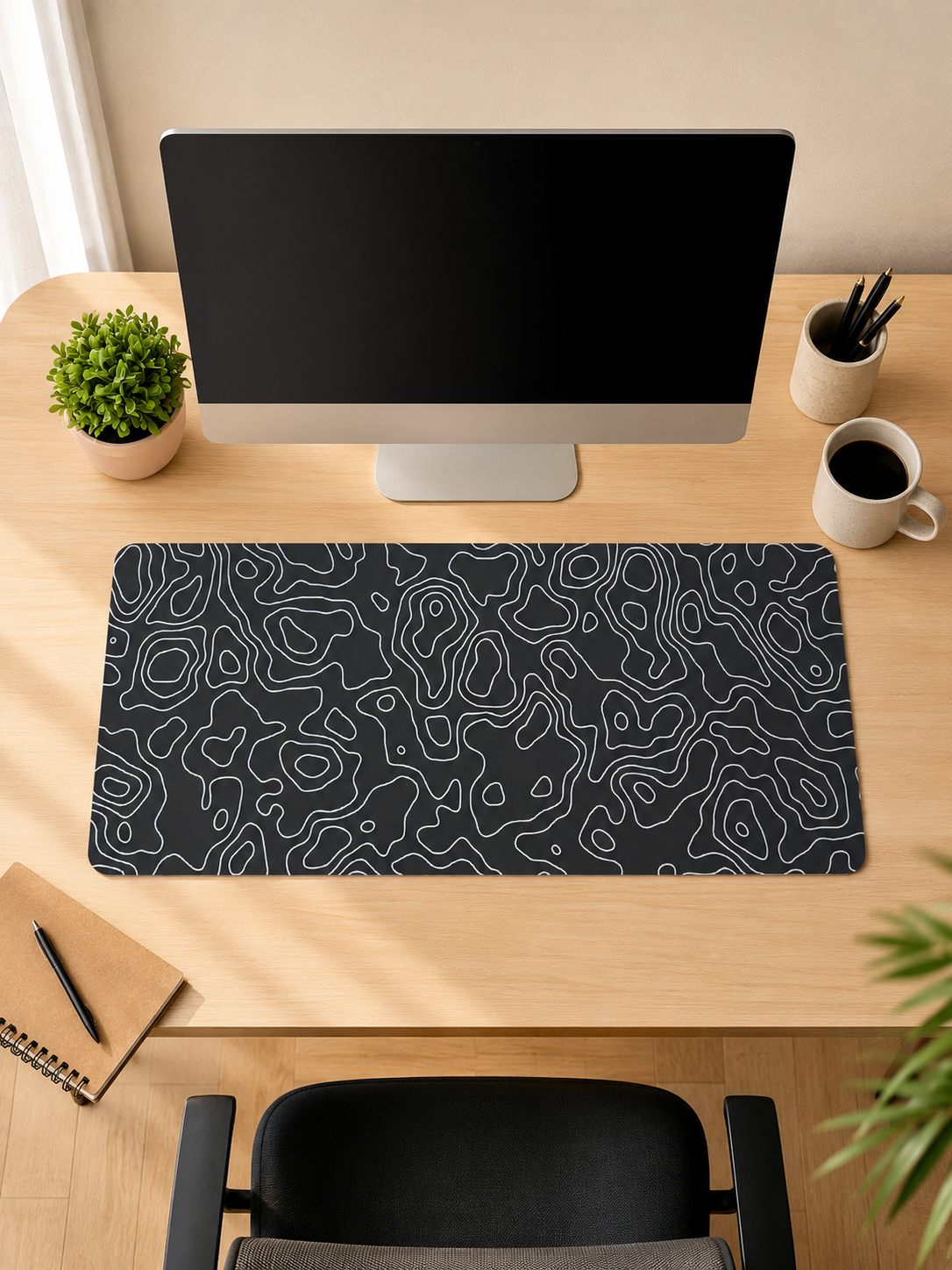 Topographic Flow Mousepad