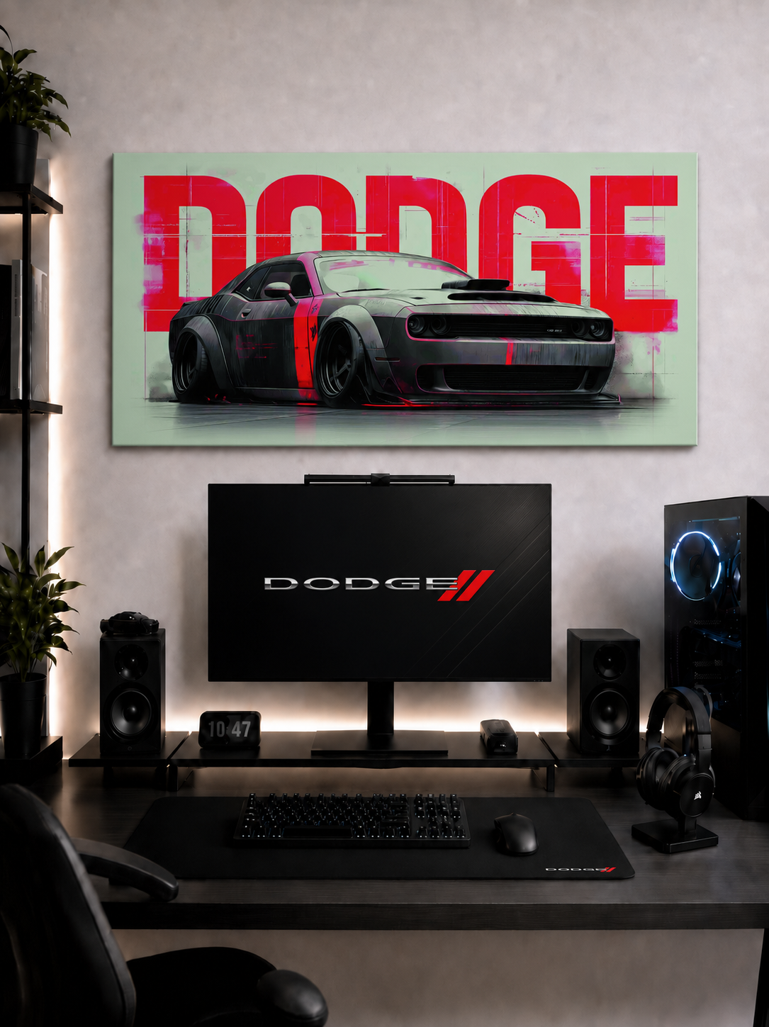 Dodge Hellcat Tablo