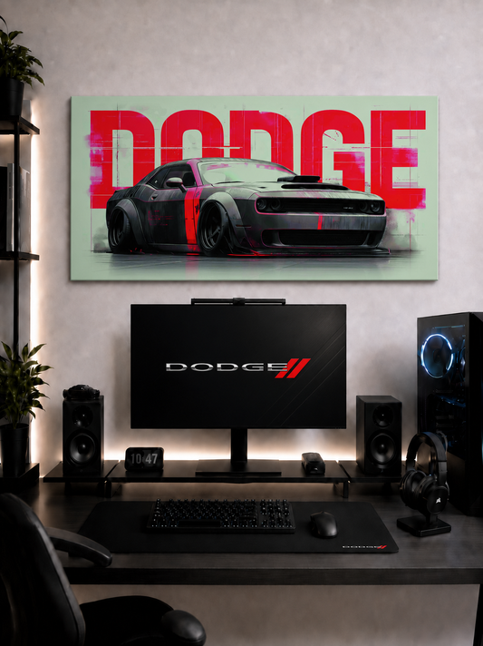 Dodge Hellcat Tablo