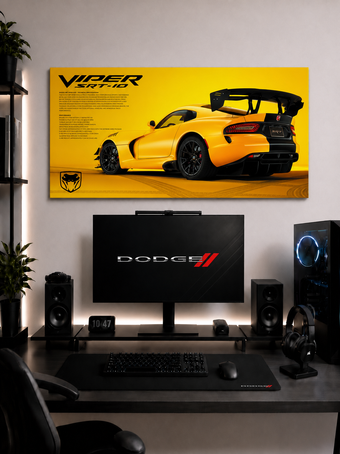 Dodge Viper tablo