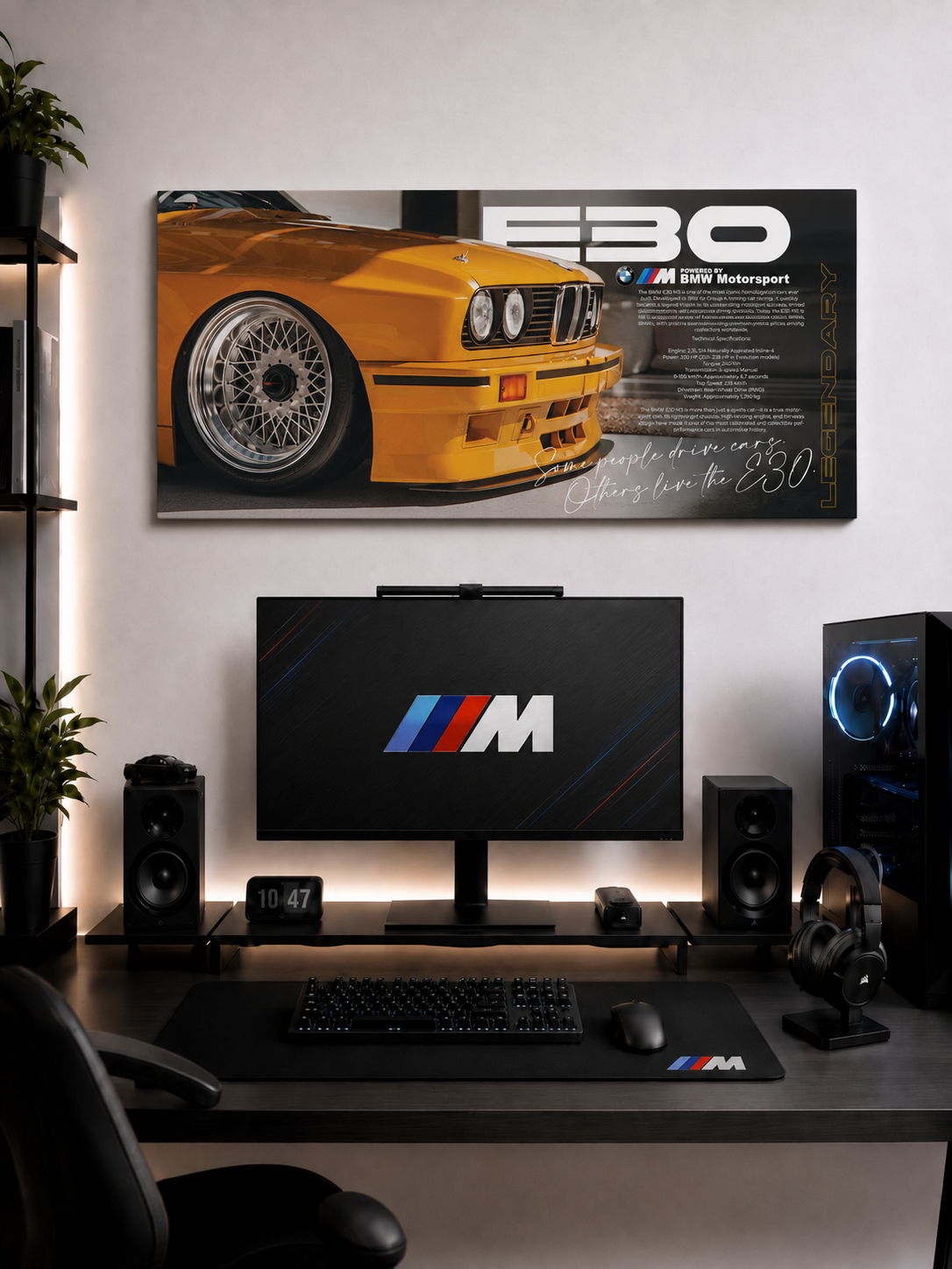 BMW E30 Tablo