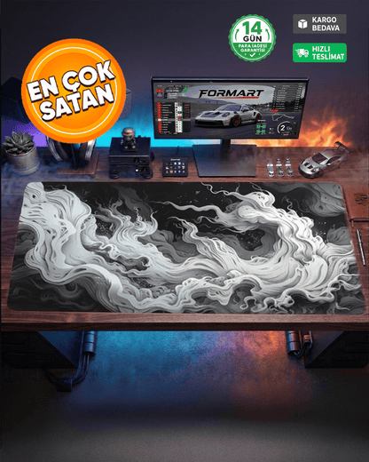 Ethereal Smoke Gaming Mousepad - Formart