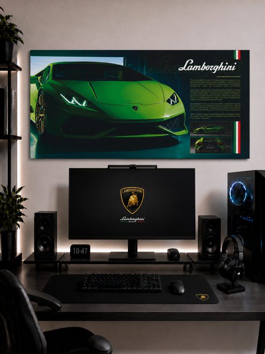 Lamburghini Huracan Overwiev Tablo