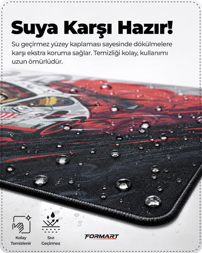 Neon Horizon Gaming oyuncu Mousepad - Formart