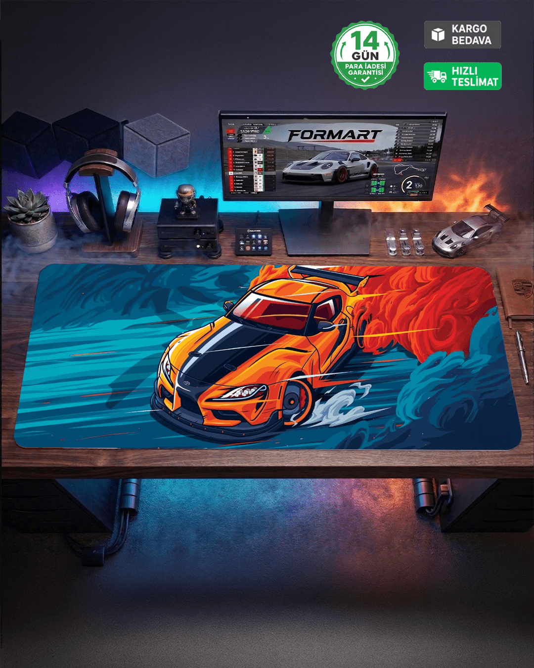 Supra Inferno Slide Gaming Mousepad - Formart